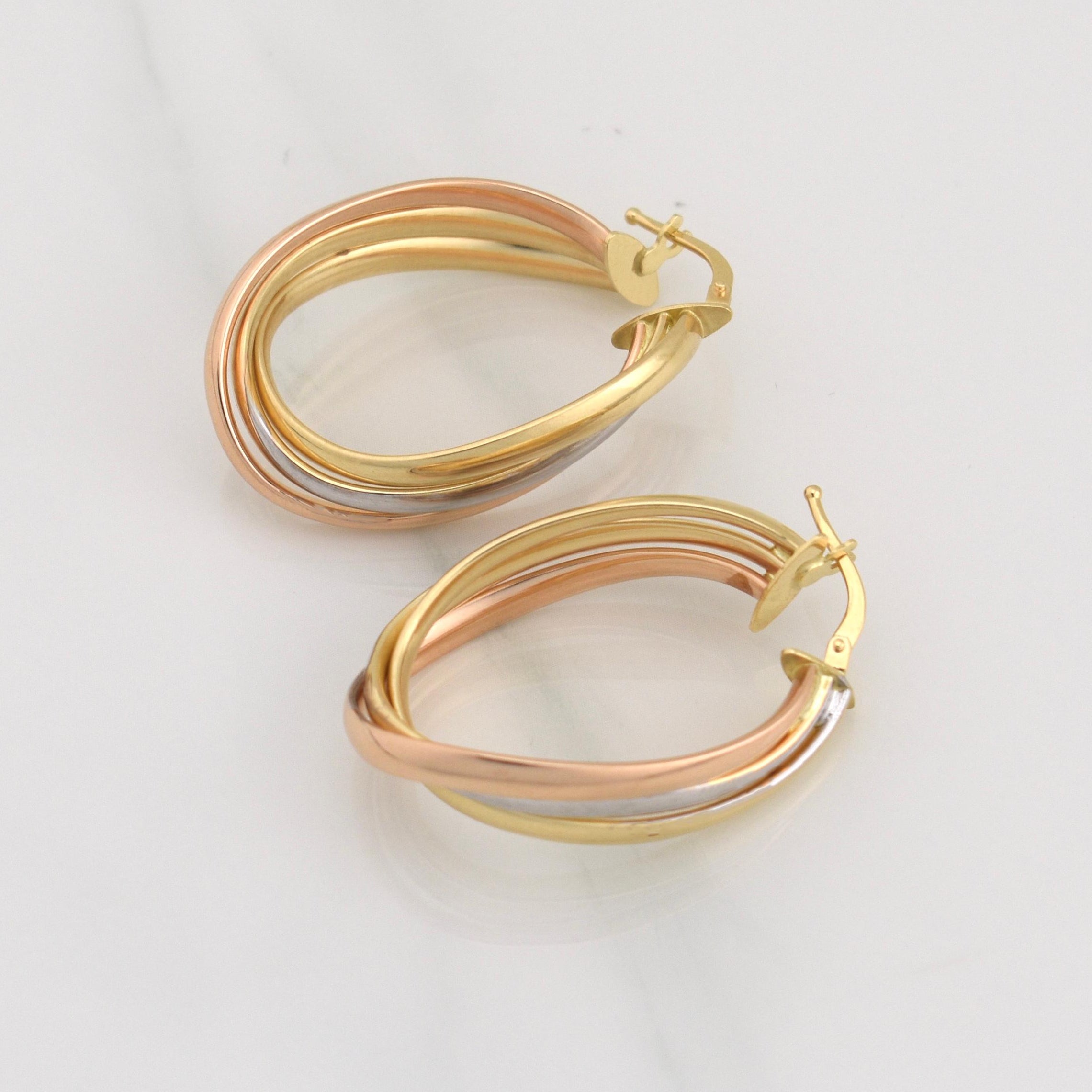 Candongas Gala 5.7gr / 1 1/2 in / Tres Oros +4 18K