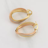 Candongas Gala 5.7gr / 1 1/2 in / Tres Oros +4 18K