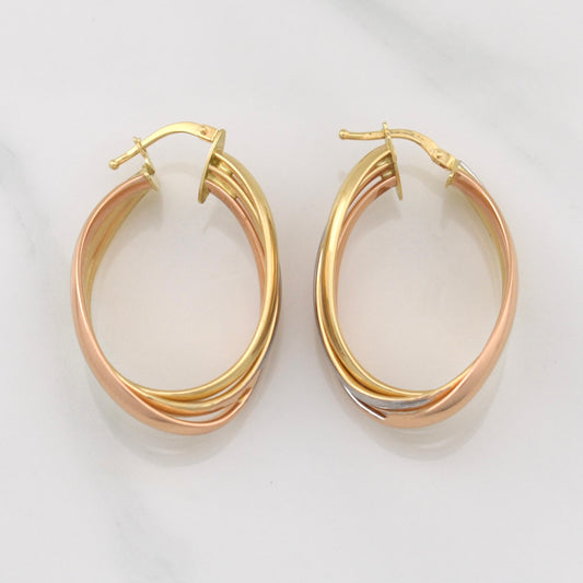 Candongas Gala 5.7gr / 1 1/2 in / Tres Oros +4 18K