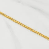 Bismark Bracelet 4.05gr / 7 1/2 in / 3.18mm Yellow Gold +1 18K !
