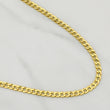 Cadena Cubana 10.85gr / 23 1/2 in / 4.92mm Oro Amarillo +1 18K !