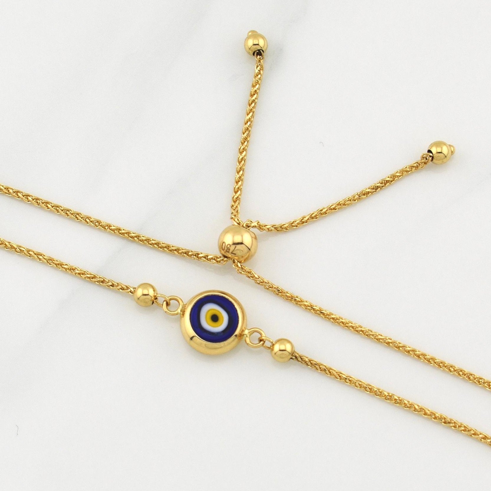 Pulso Franco Gradual 2.8gr / 9 3/4 in / 8.32mm Oro Amarillo +4 18K !