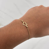 Pulso Franco Gradual 2.2gr / 9 3/4 in / 1mm Oro Amarillo +4 18K !