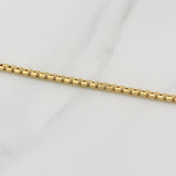 Pulso Veneciana 6.4gr / 8 1/4 in / 3.42mm Oro Amarillo +3 18K !