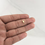 Broche 0.4gr / 0 in / Oro Amarillo +2 18K !