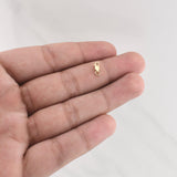 Broche 0.3gr / 0 in / Oro Amarillo +2 18K !