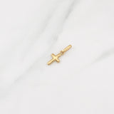 Dije Cruz 0.45gr / 3/4 in / Oro Amarillo 18K !