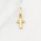 Dije Cruz 0.45gr / 3/4 in / Oro Amarillo 18K !