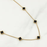 Cadena Trebol Espiga 8.3gr / 16 3/4 in / 1.6mm Oro Amarillo Nac.Esp. 18K !