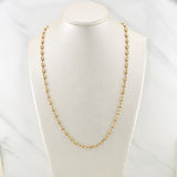 Cadena GC 8gr / 25 1/2 in / 3.8mm Oro Amarillo 18K !