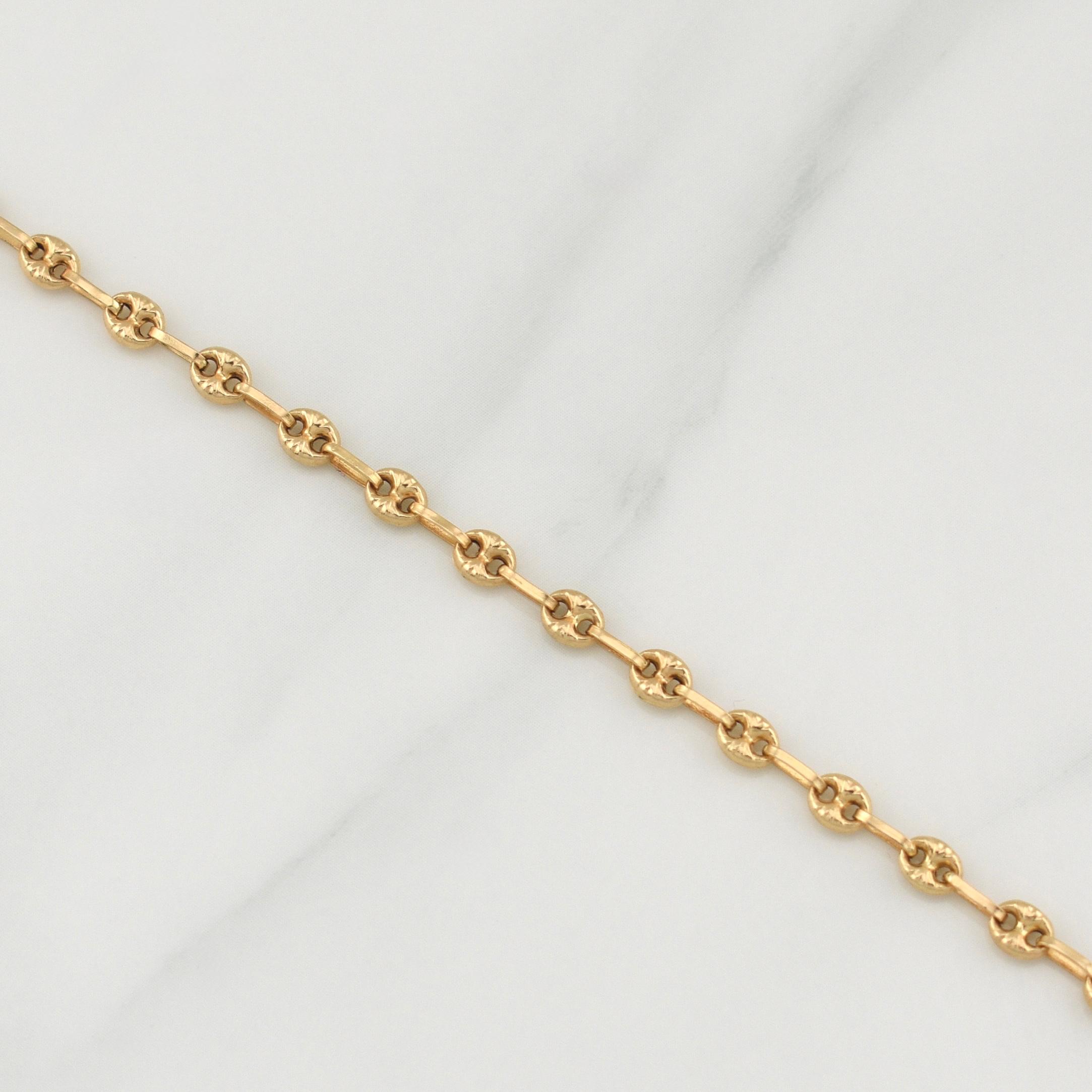 Pulso GC 2.3gr / 7 1/2 in / 3.45mm Oro Amarillo 18K !