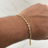 Pulso GC 3.35gr / 7 1/2 in / 4.18mm Oro Amarillo 18K !