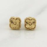 Topos Trebol 1.7gr / 1/2 in / Oro Amarillo Nac.Esp. 18K !