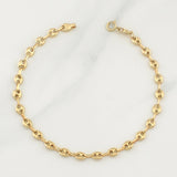 Bracelet GC Smooth 1.95gr / 7 3/4in / 3.3mm Yellow Gold 18K *