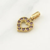 Dije Corazon 1.6gr / 3/4 in / Oro Amarillo 18K !