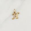 Dije Letra H 0.85gr / 1/2 in / Oro Amarillo 18K !