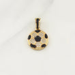 Dije Balon Futbol 2.7gr / 1 in / Oro Amarillo 18K !