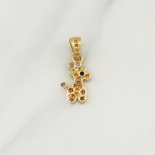 Dije Jirafa 1.1gr / 3/4 in / Oro Amarillo 18K !
