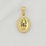 Dije Virgen De Guadalupe 1.8gr / 1 in / Oro Amarillo 18K !