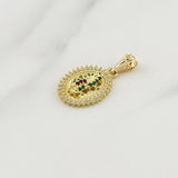 Dije Virgen De Guadalupe 1.8gr / 1 in / Oro Amarillo 18K !