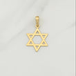 Dije Estrella de David 2gr / 1 1/2 in / Oro Amarillo 18K !