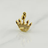 Dije Corona 1.95gr / 3/4 in / Oro Amarillo 18K !