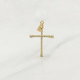 Dije Cruz 1.15gr / 1 1/4 in / Oro Amarillo 18K !