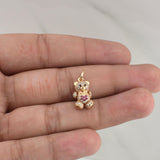 Dije Oso Articulado 2.65gr / 3/4 in / Oro Amarillo 18K !