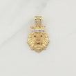 Dije Leon Corona 4gr / 1 in / Oro Amarillo 18K !