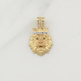 Dije Leon Corona 4gr / 1 in / Oro Amarillo 18K !