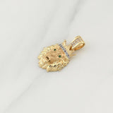 Dije Leon Corona 4gr / 1 in / Oro Amarillo 18K !