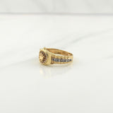 Anillo Corona 3.45gr / T6 1/4 / Oro Amarillo 18K !