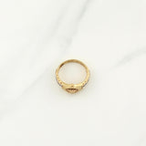 Anillo Corona 3.45gr / T6 1/4 / Oro Amarillo 18K !
