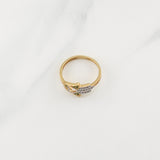 Anillo Mano Hamsa Corazon 2.3gr / T6 1/4 / Oro Amarillo 18K !