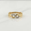 Anillo Infinito 2.25gr / T7 / Oro Amarillo 18K !