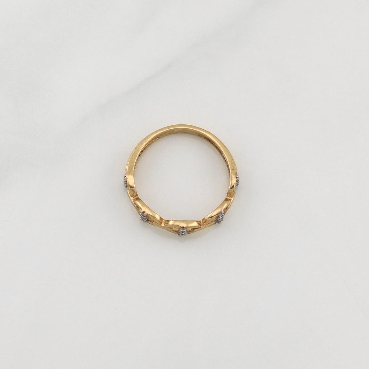 Anillo GC 1.9gr / T5 / Oro Amarillo 18K !