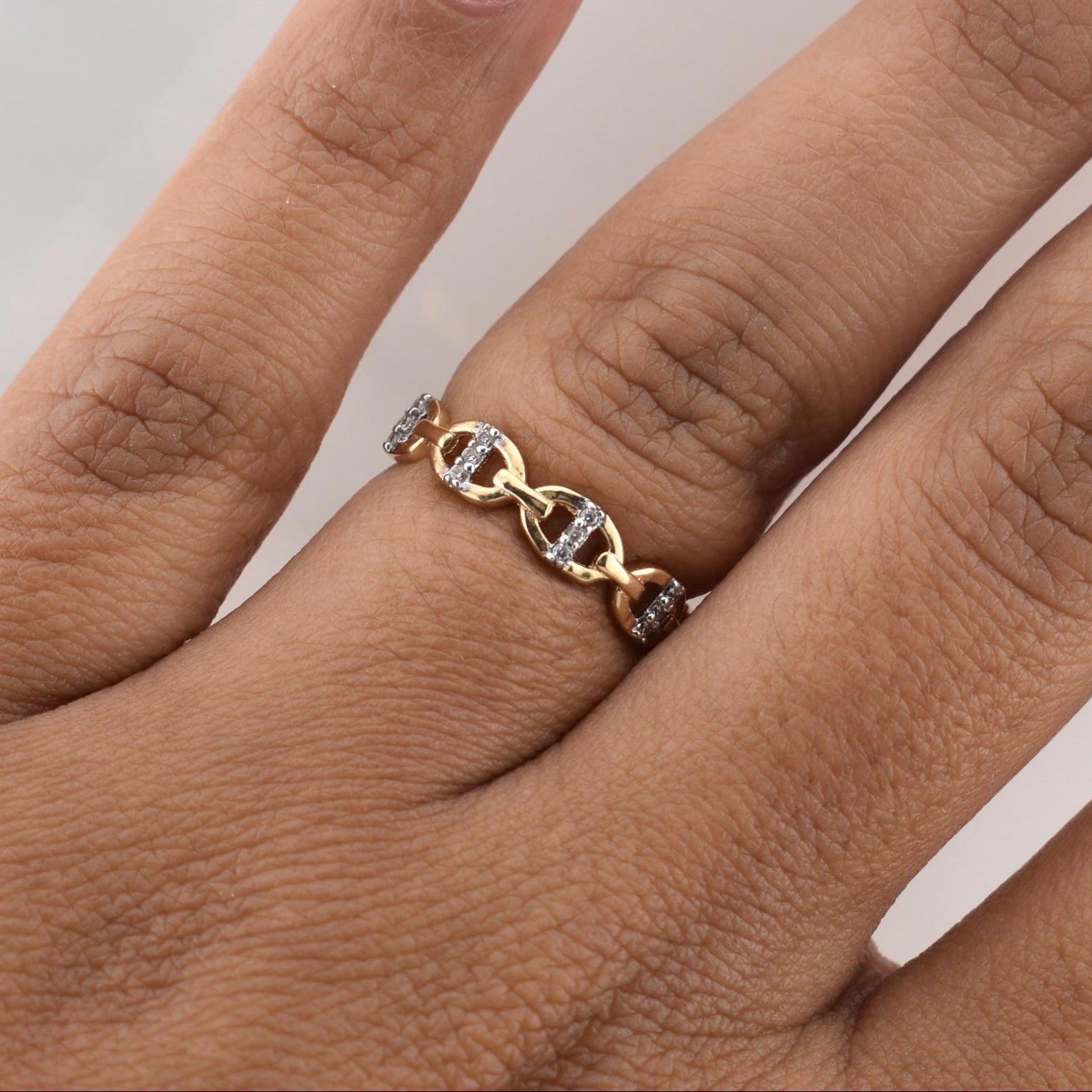 Anillo GC 1.9gr / T5 / Oro Amarillo 18K !