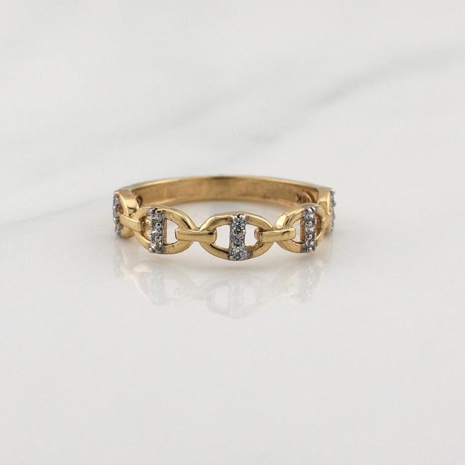 Anillo GC 1.9gr / T5 / Oro Amarillo 18K !