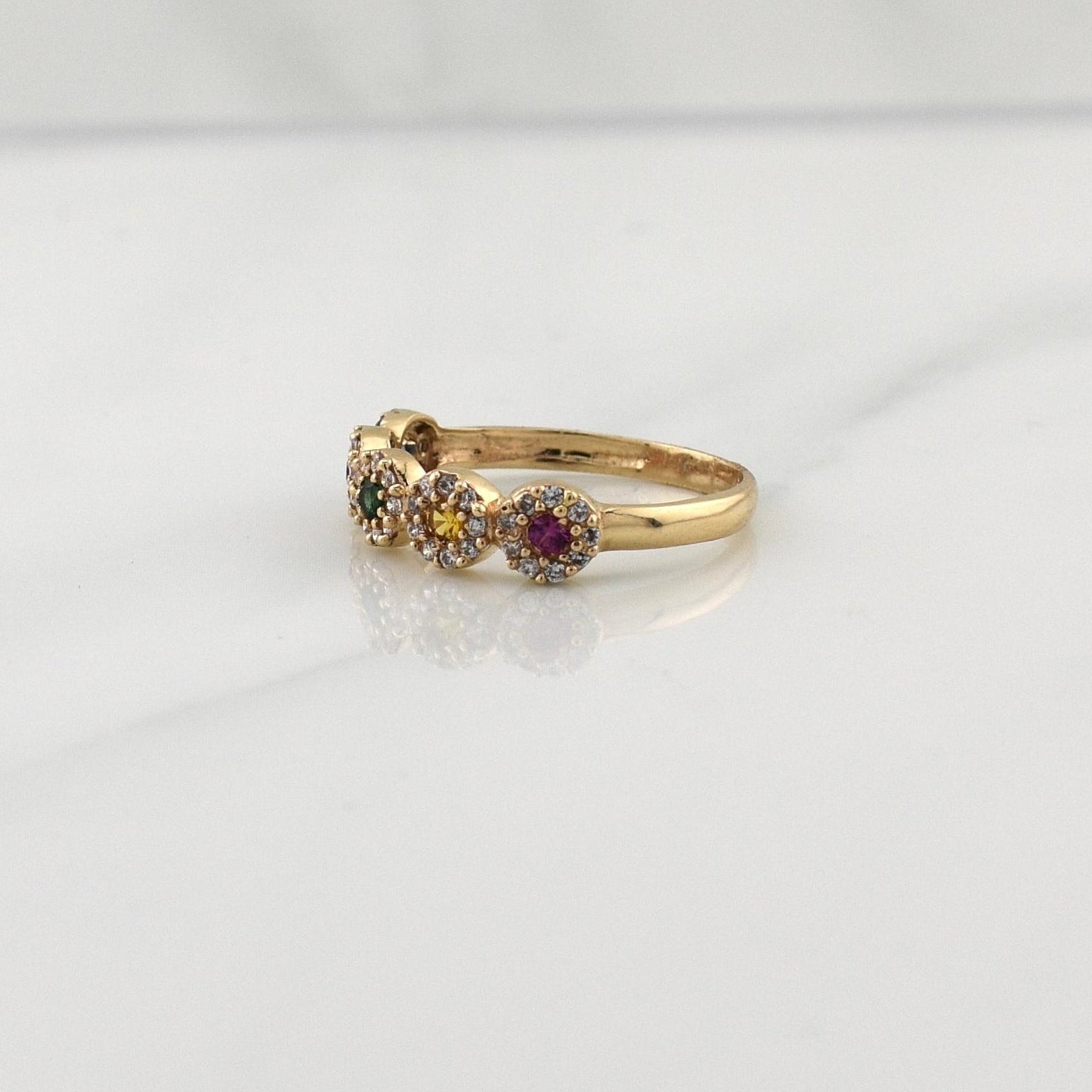 Anillo Churumbela 2.2gr / T6 / Oro Amarillo 18K !