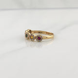Anillo Churumbela 2.2gr / T6 / Oro Amarillo 18K !
