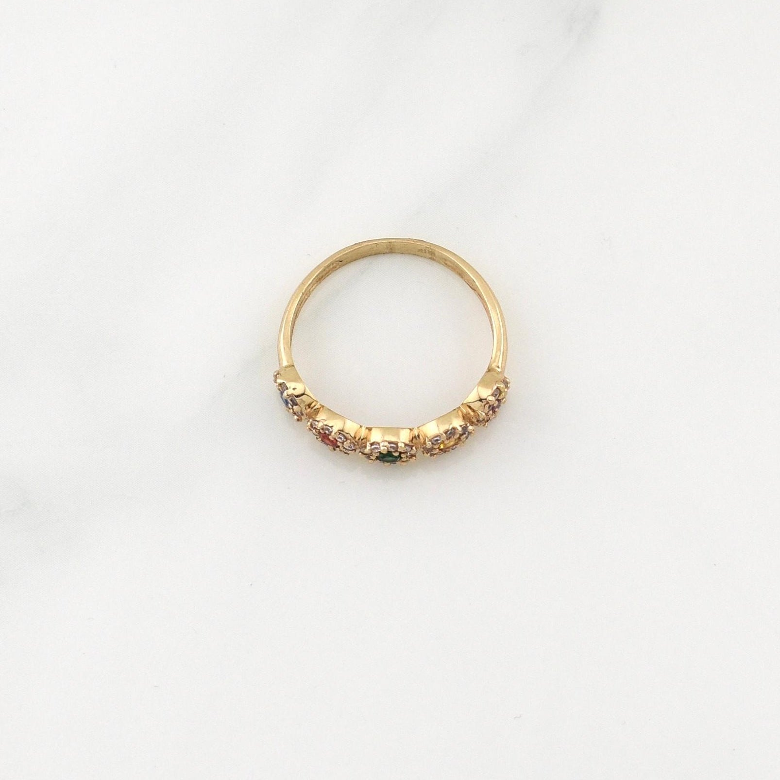 Anillo Churumbela 2.2gr / T6 / Oro Amarillo 18K !