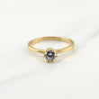 Anillo Solitario 2.2gr / T6 3/4 / Oro Amarillo 18K !