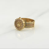 Anillo Corona 5.15gr / T5 1/2 / Oro Amarillo 18K !