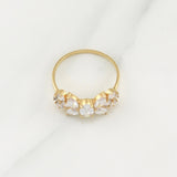 Anillo Muerdago 2.6gr / T7 / Oro Amarillo 18K !