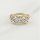 Anillo Muerdago 2.6gr / T7 / Oro Amarillo 18K !
