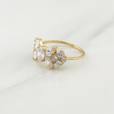 Anillo Muerdago 2.6gr / T7 / Oro Amarillo 18K !