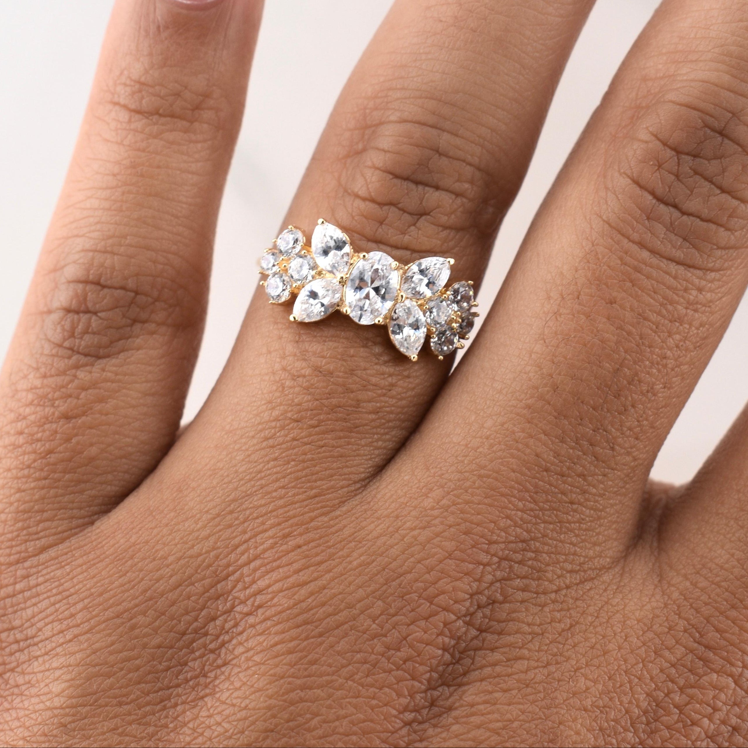 Anillo Muerdago 2.6gr / T7 / Oro Amarillo 18K !