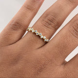 Anillo Churumbela Curvo 1.45gr / T7 1/2 / Oro Amarillo 18K !