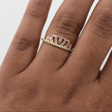 Anillo Corona 1.7gr / T6 1/4 / Oro Amarillo 18K !