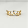 Anillo Corona 1.4gr / T6 / Oro Amarillo 18K !